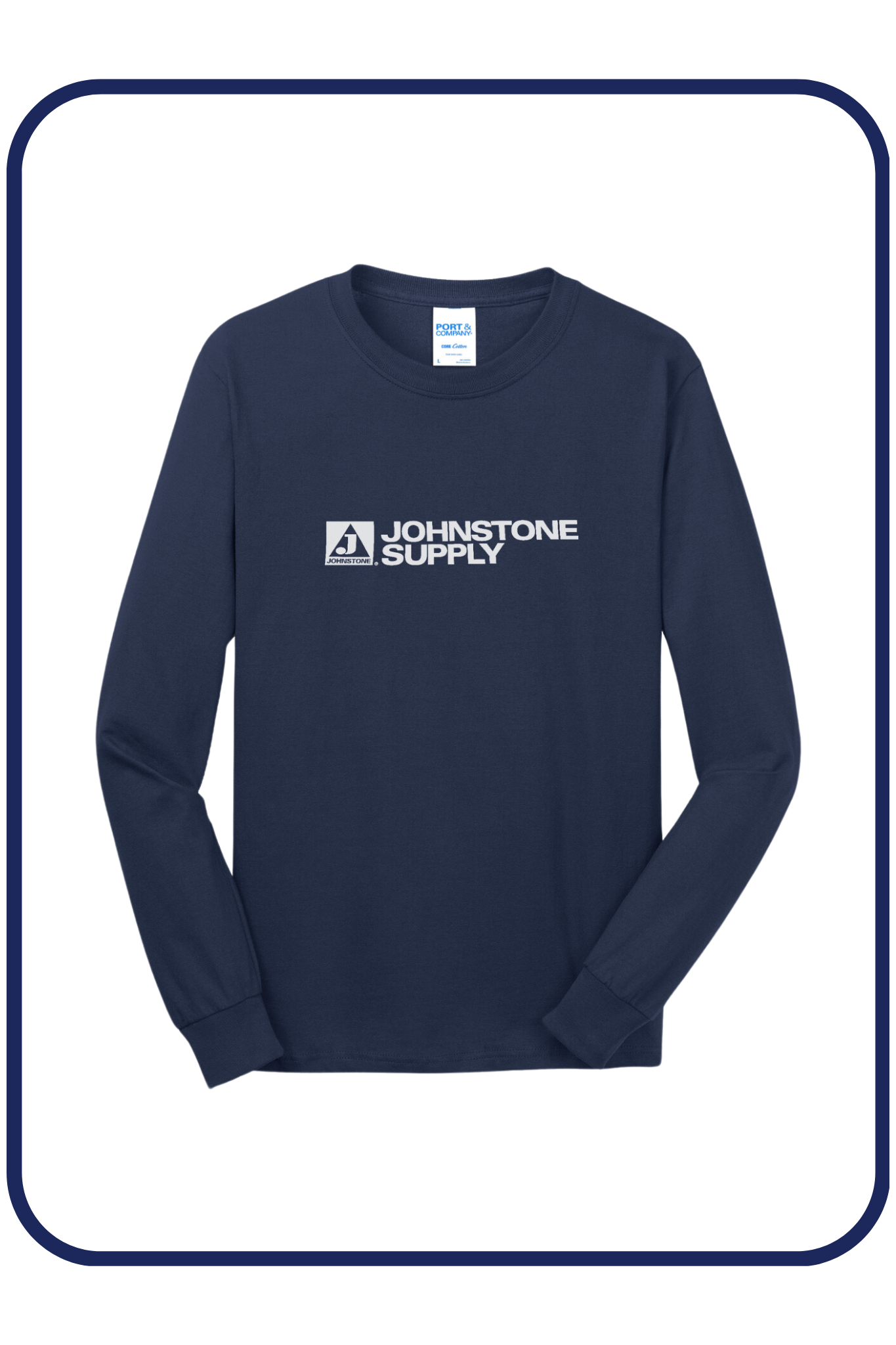 Johnstone Unisex Long Sleeve Cotton Tee