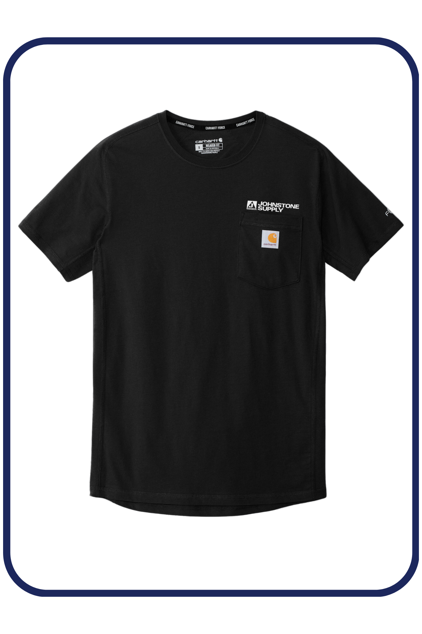 Johnstone Carhartt Force® Short Sleeve Pocket T-Shirt