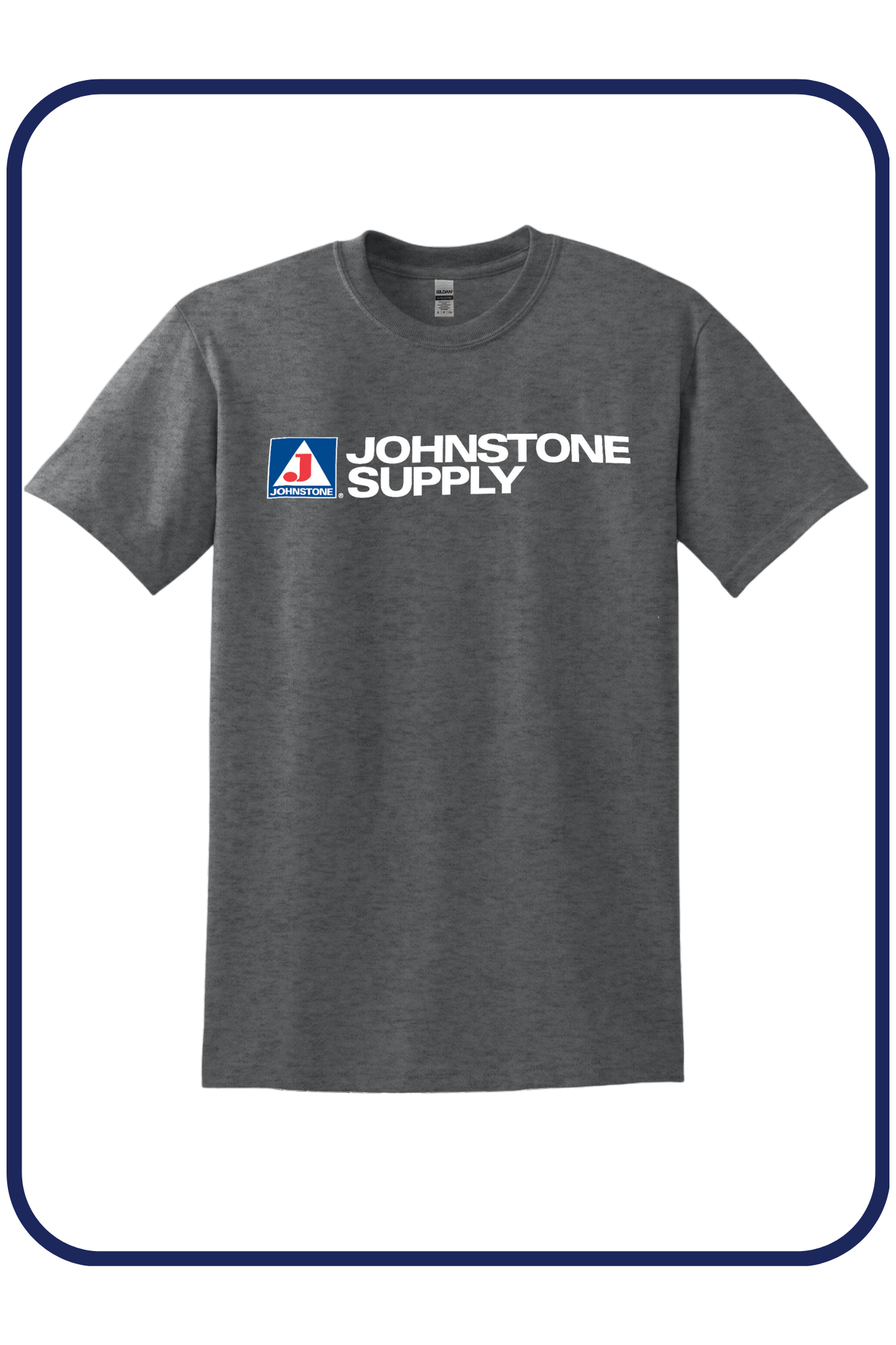 Johnstone DryBlend® 50 Cotton/50 Poly T-Shirt (Color Logo)