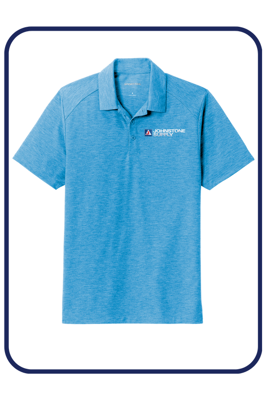 Johnstone PosiCharge ® Tri-Blend Wicking Polo