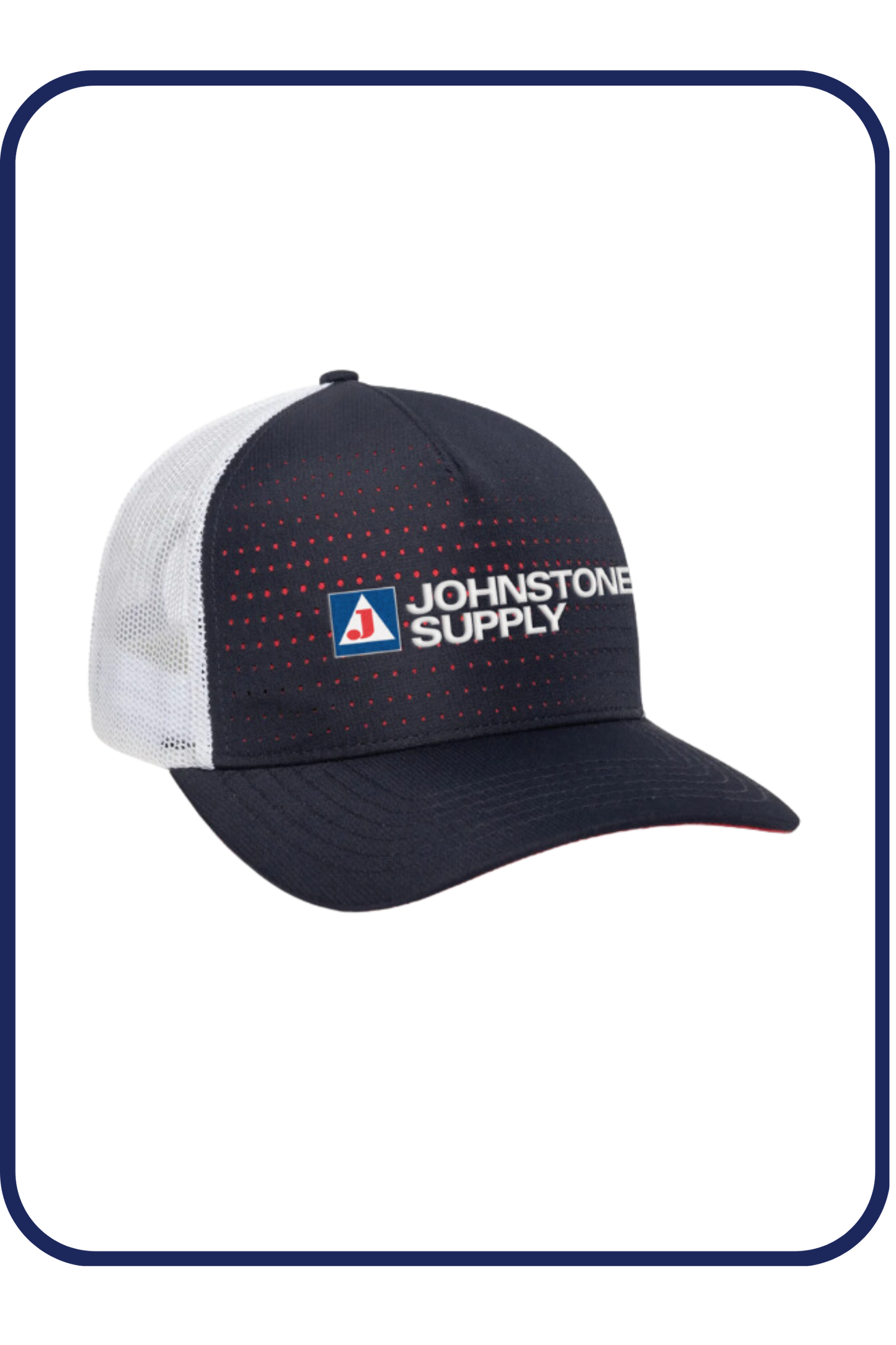 Johnstone Supply OC502 Laser Perforated Performance Trucker Cap