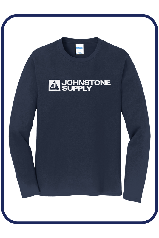 Johnstone Extended Size Cotton Long Sleeve Tee