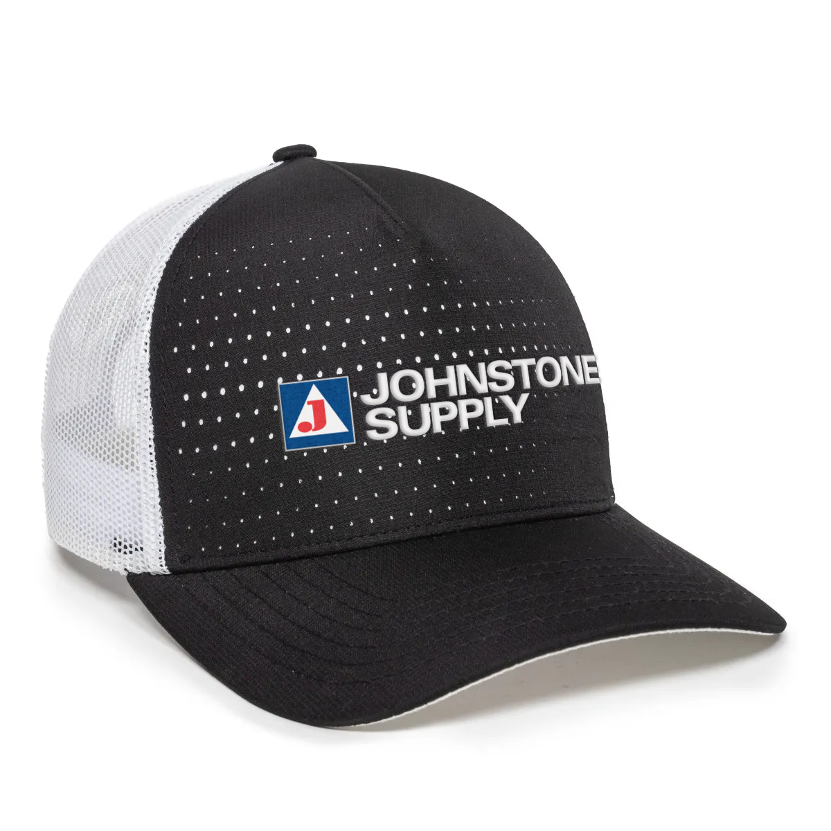 Johnstone Supply OC502 Laser Perforated Performance Trucker Cap