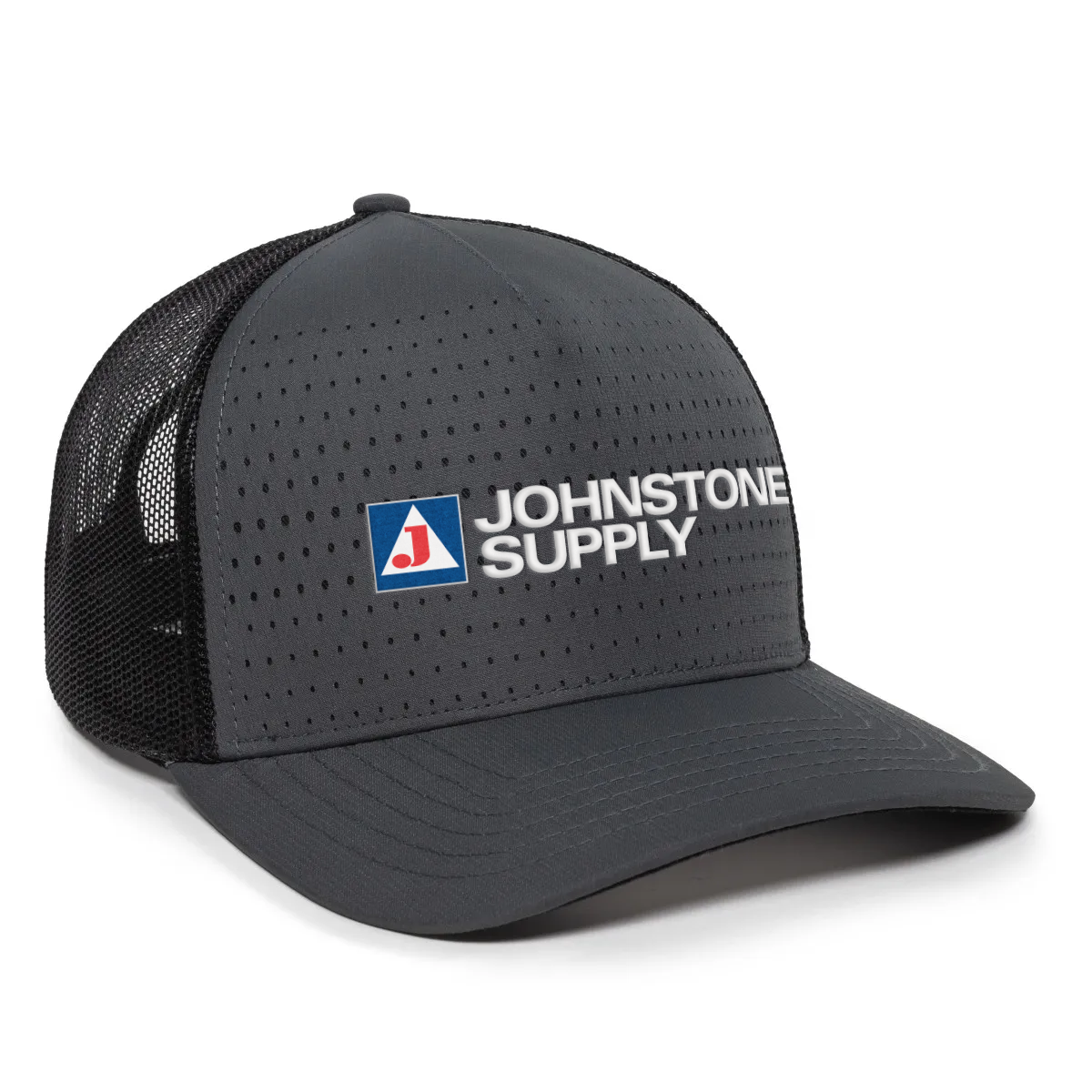 Johnstone Supply OC502 Laser Perforated Performance Trucker Cap