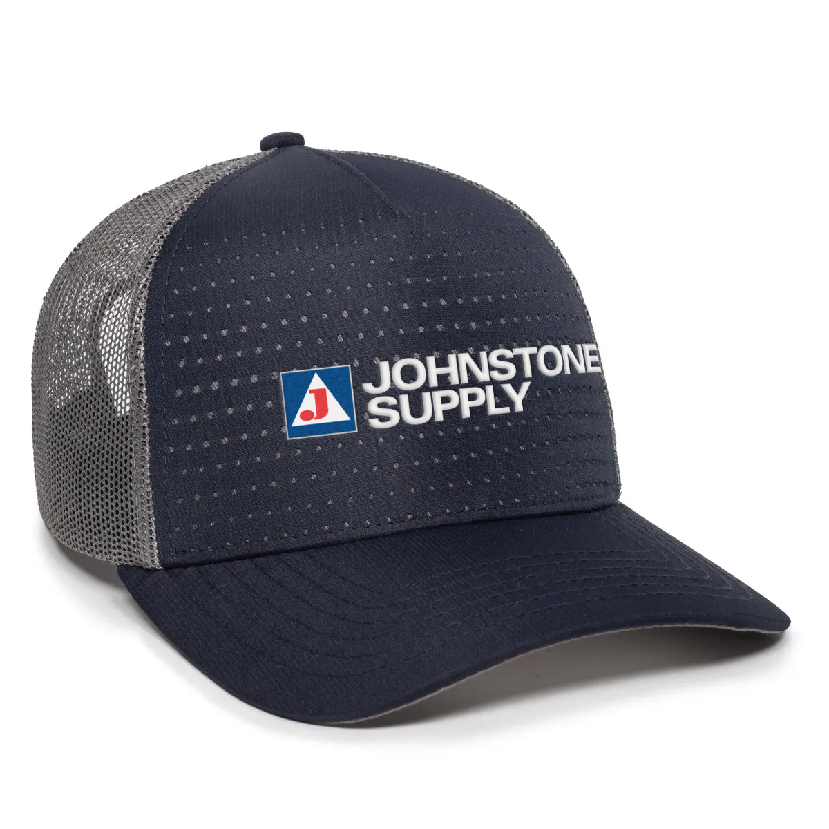 Johnstone Supply OC502 Laser Perforated Performance Trucker Cap