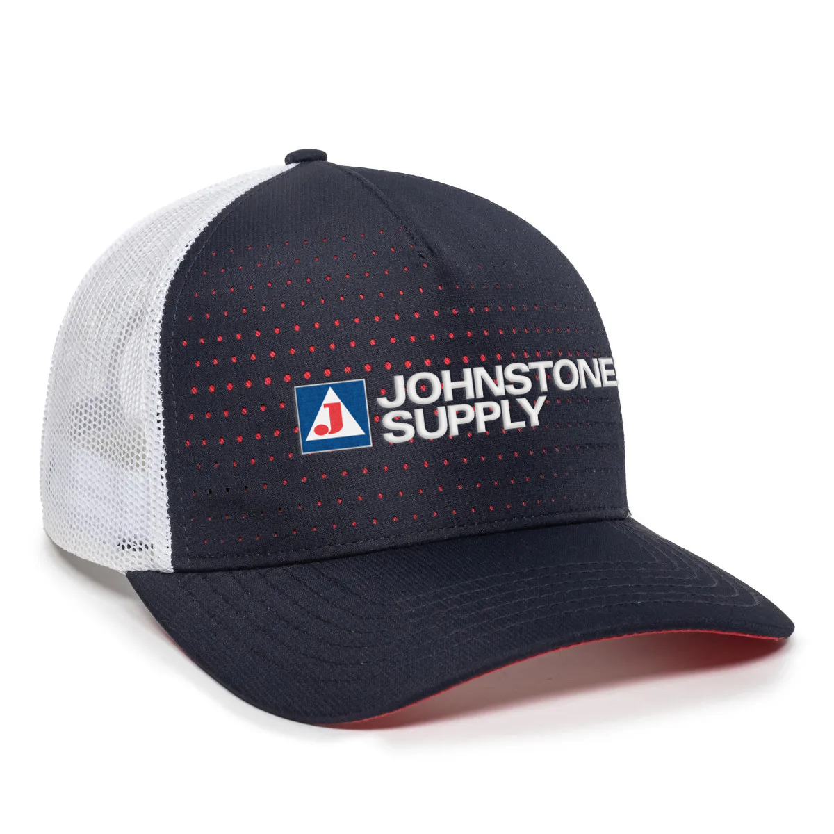 Johnstone Supply OC502 Laser Perforated Performance Trucker Cap